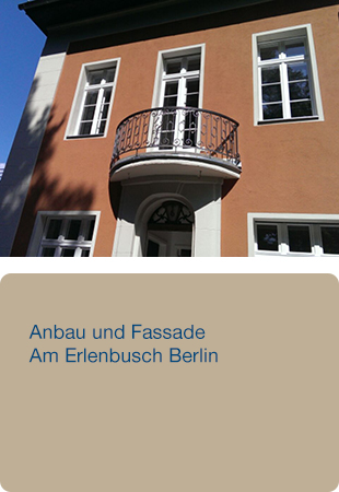 Anbau und Fassade Erlenbusch Berlin